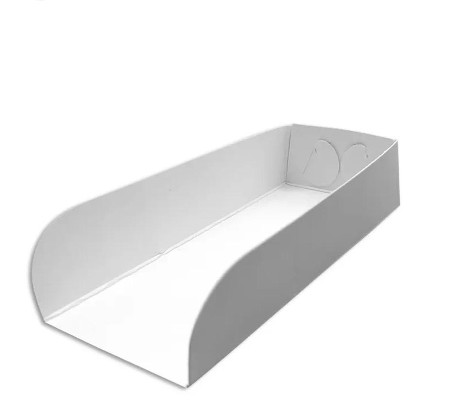 Porta hot dog blanco