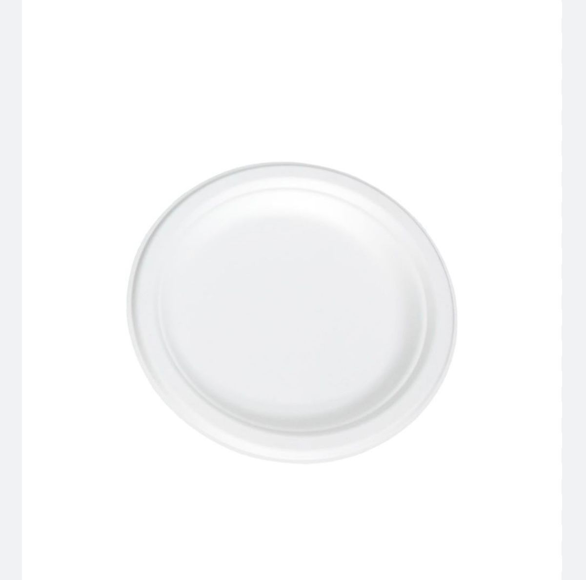 Plato llano N.º 6