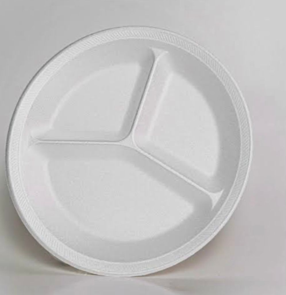 Plato llano compartido N.º 10